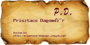 Prisztacs Dagomér névjegykártya
